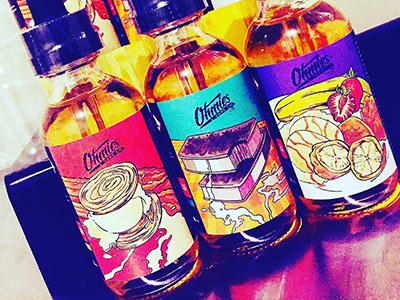 Entry 99482 in Vapes - Ohmies Labels Illustration by Graphic Boost