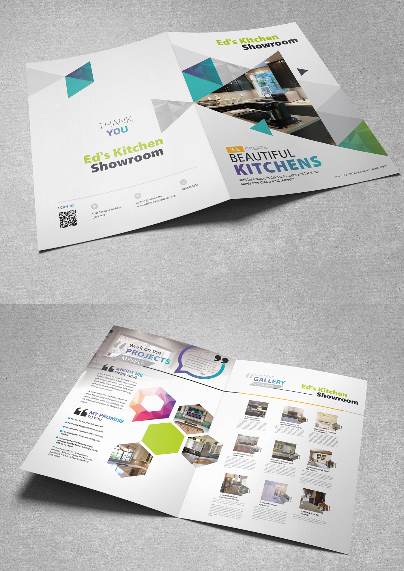 Entry 130443 in Brochure Mock-up Design by freelance studio
