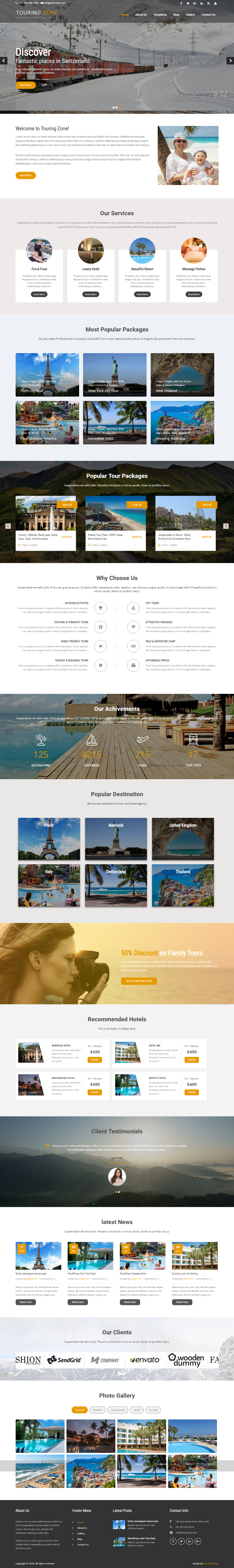 Entry 182698 in Touring Zone by Grace Themes