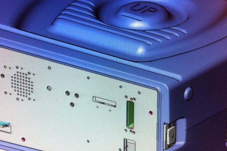 Open Zoomed Related Entry Design of Special Computer case made of comosit...