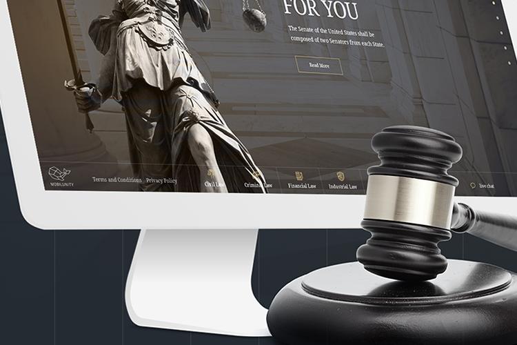 Open Entry 118694 in Legal Advice Office Website Design by Mobilunity by Mobilunity