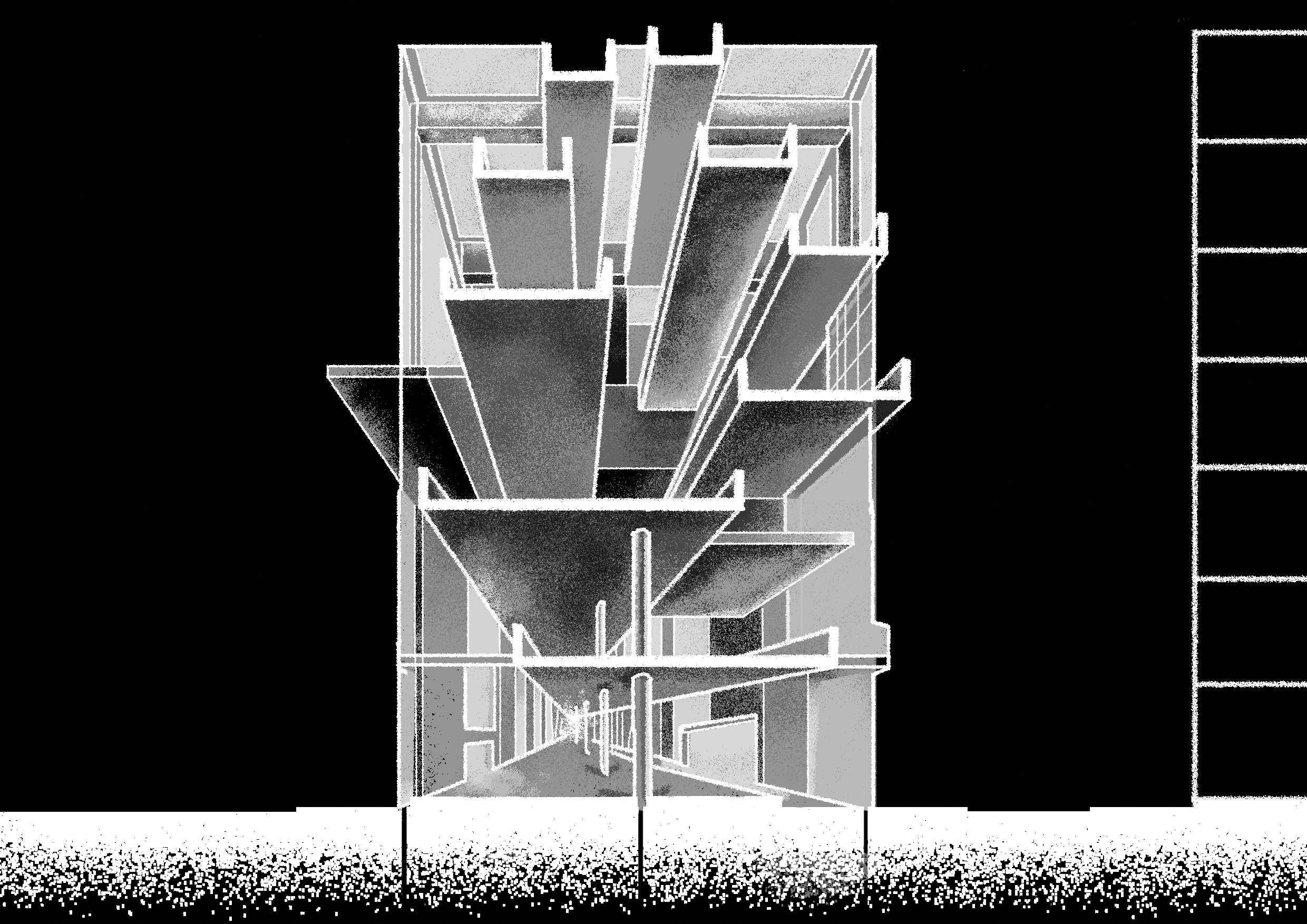 Entry 129397 in Architecture Drawings by Adam Nahmod Architecture Graphics
