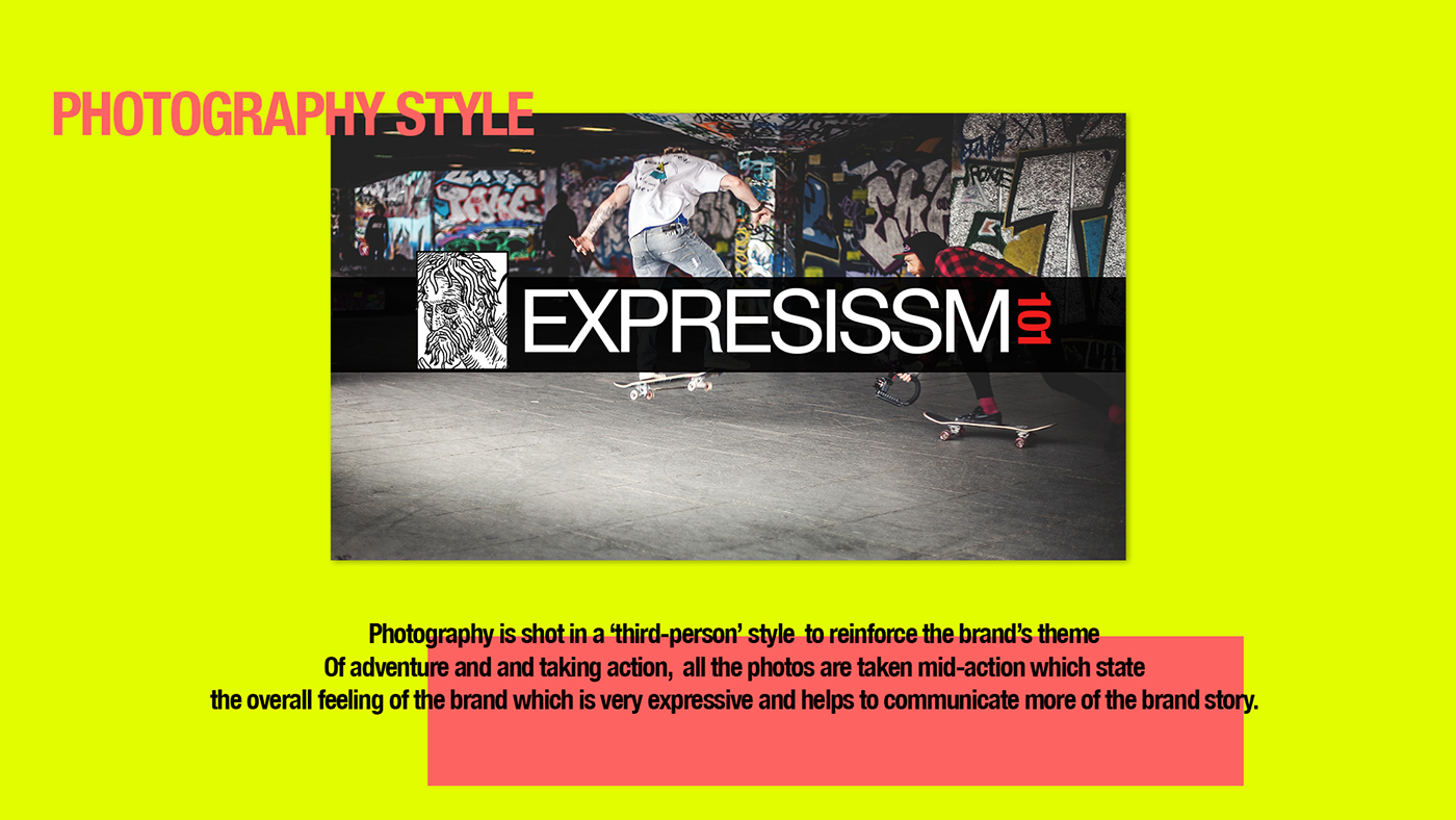 Entry 240410 in Deny - a streetwear brand guidelines featuring UI by Ran out of designs