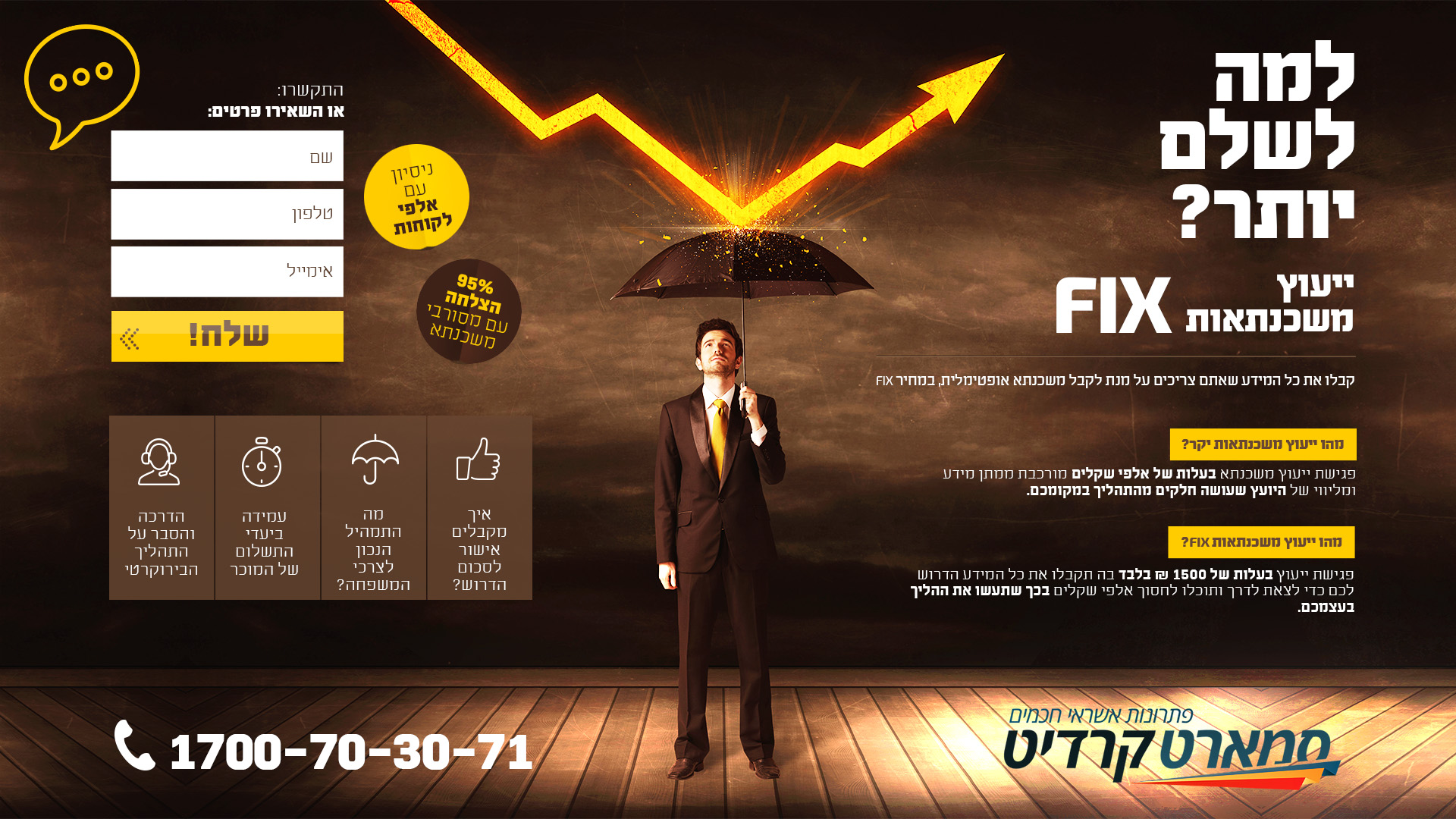 Entry 88566 in דפי נחיתה by Netus Digital Marketing