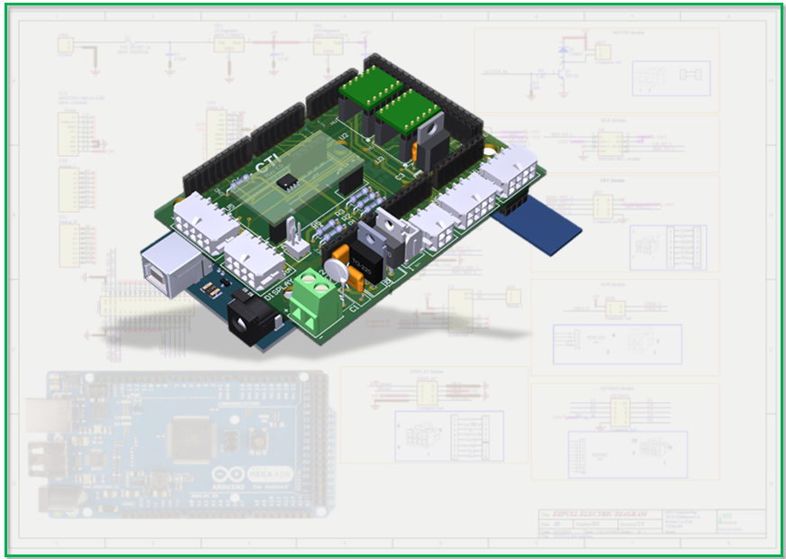 Entry 224176 in Arduino Shielded Modules by משג-הנדסה MSG-Engineering