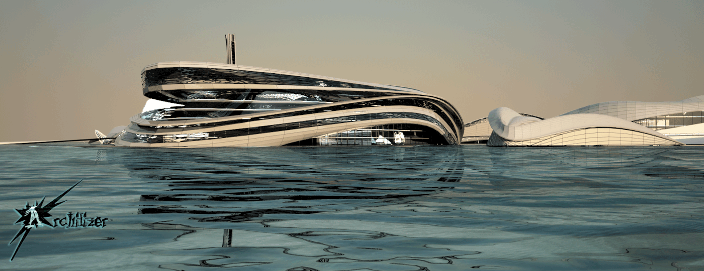Entry 184978 in Shopping Center Using Organic Architecture by Freelancer