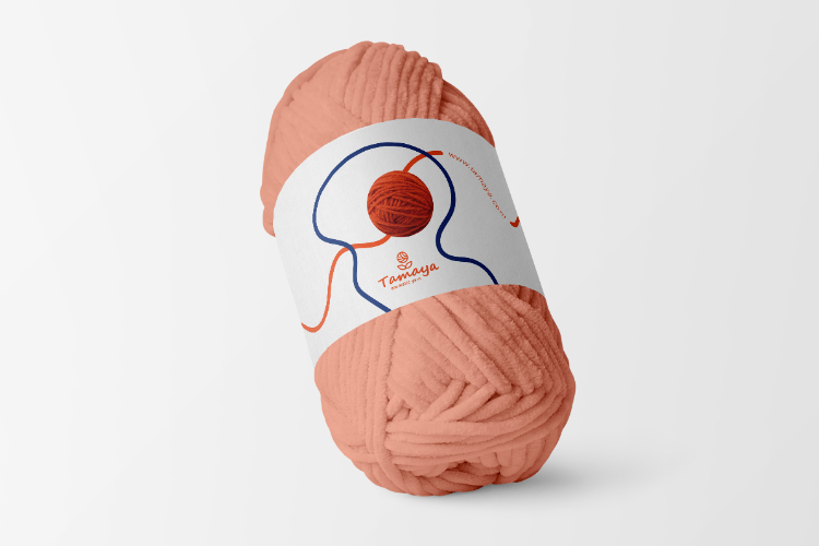 Open Zoomed Related Entry tamaya // yarn label design
