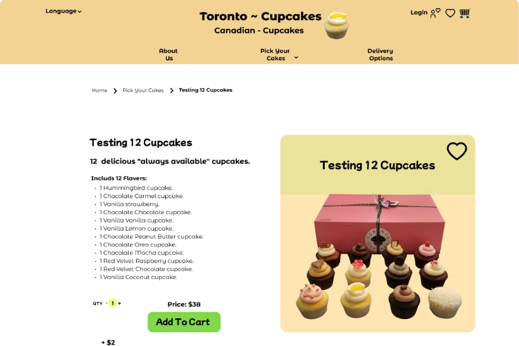 Toronto Cupcakes thumbnail