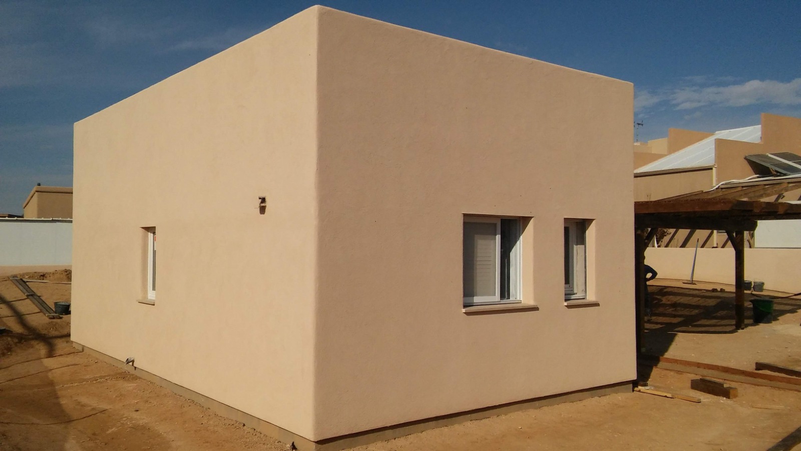 Entry 311634 in Passivhaus inspired house (Light framing, Super-insulated EIFS boards) by אלון