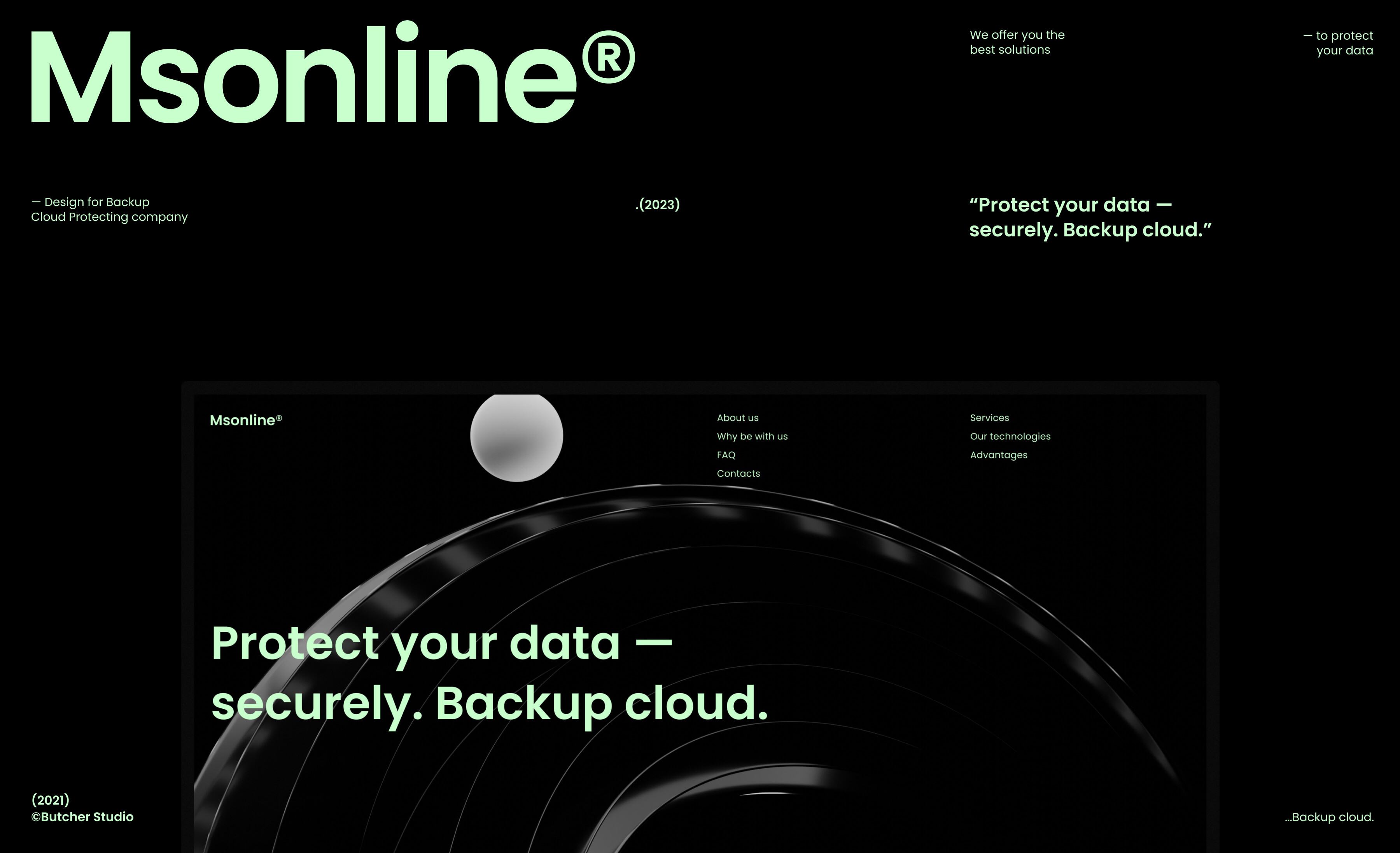 Entry 304074 in Portfolio by BUTCHER.studio