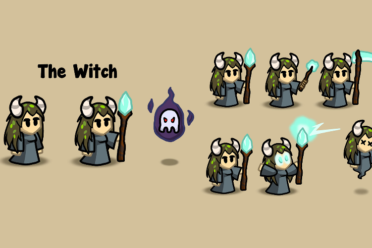 Open Zoomed Related Entry The Witch - Character Concept Art