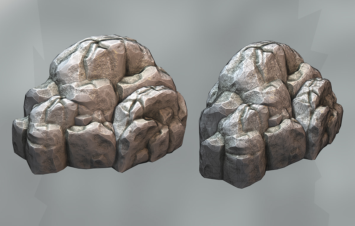 Entry 247215 in Game asset: Rocks and cliffs by Max Shtulman