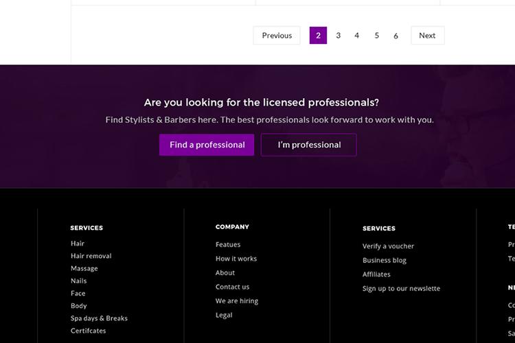 Portal for beauty professionals thumbnail