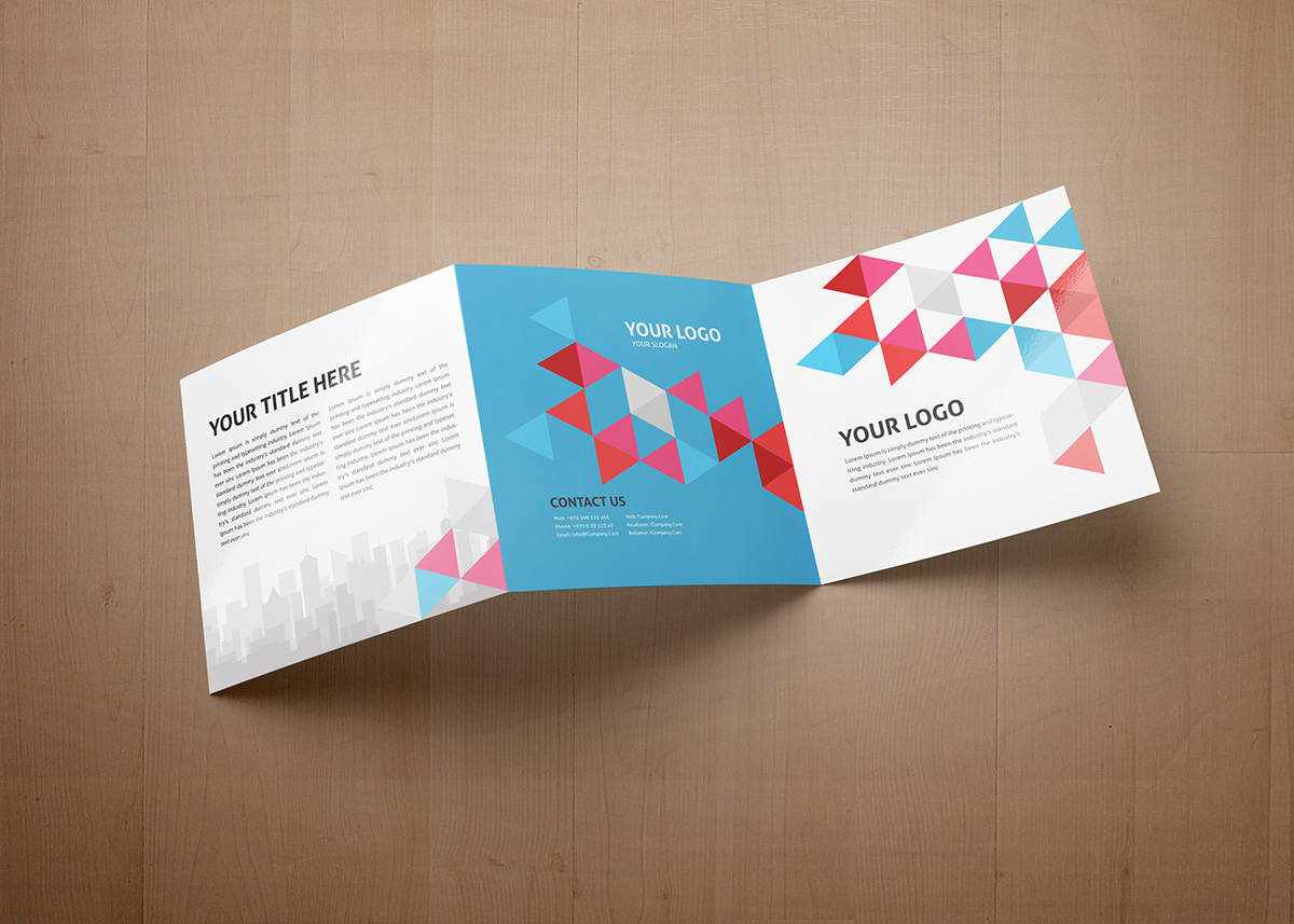 Entry 143355 in Business Colorful Square Trifold by Haweya company