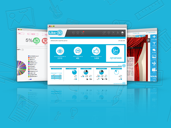 Entry 148787 in LIKE ID - new UI and rebrand by bambalick.desgin