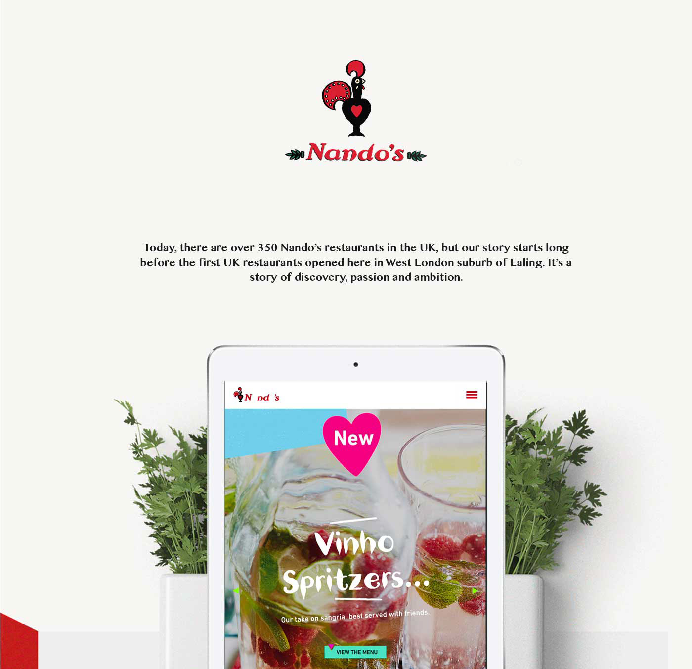 Entry 155666 in Nandos - Legendary flame-grilled PERi-PERi chicken by Root Info Solutions