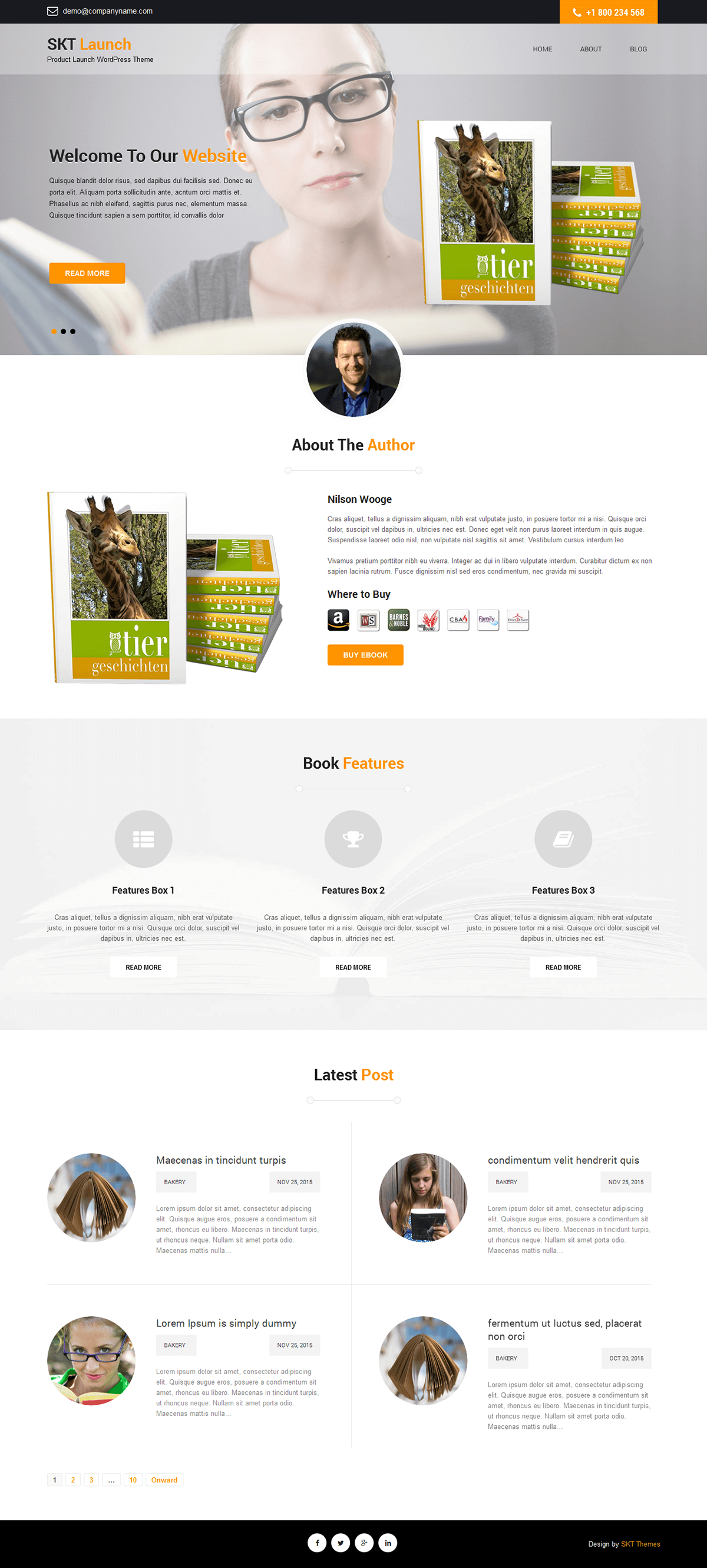 Entry 182378 in SKT Launch by SKT Themes