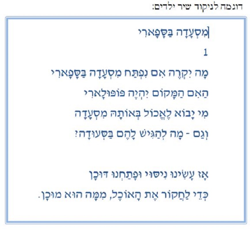 Entry 270535 in ניקוד by פרטי