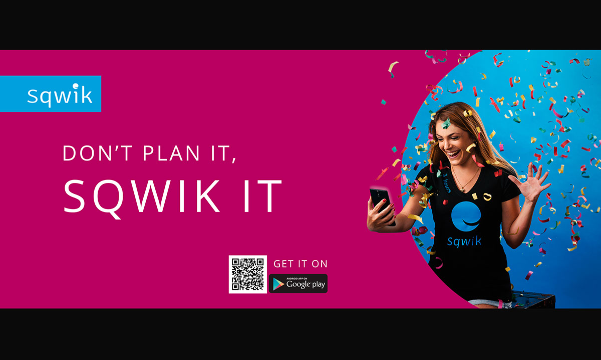 Entry 106464 in Ad signs for &quot;Sqwik&quot; app by אולג, עיצוב ומיתוג