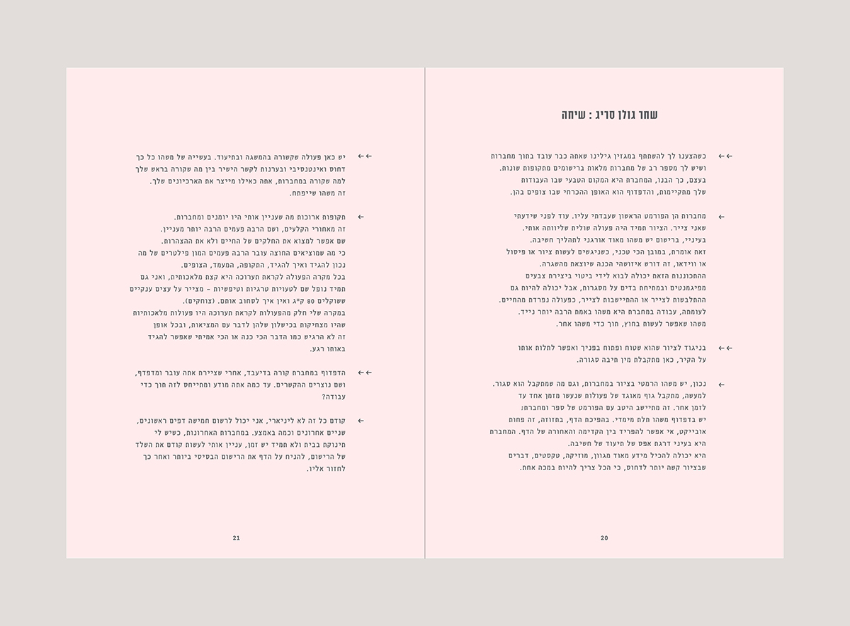 Entry 138454 in Pnina Publication by Noa Rave | Graphic Design