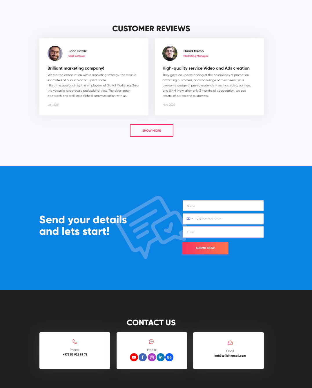 Entry 261413 in Web design. Digital Media Agency 🔥 by Digital Media Guru
