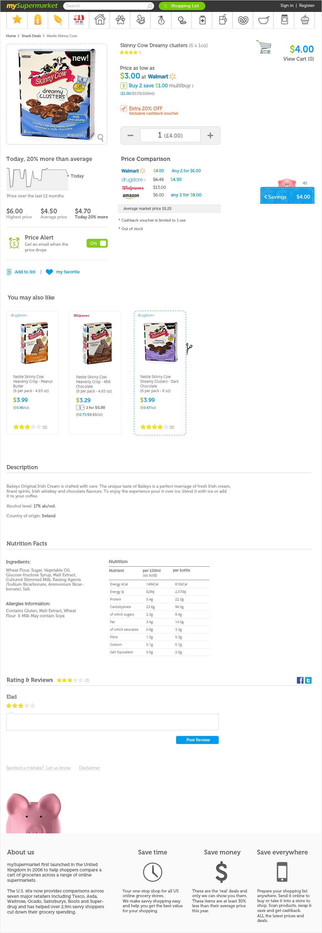 Entry 103541 in mySupermarket USA by Gy