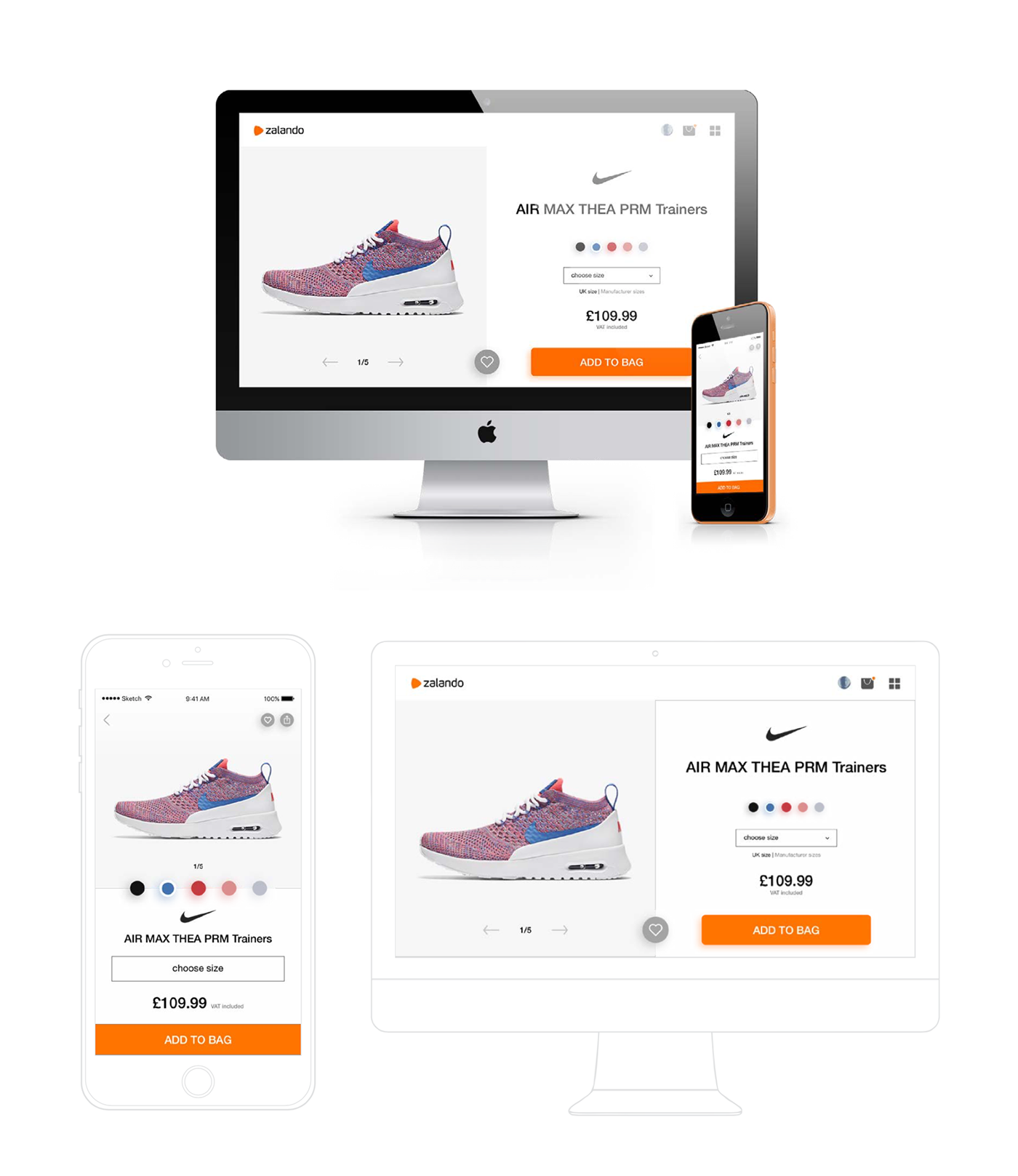 Entry 121715 in Zalando redesign concept by Reut Alon