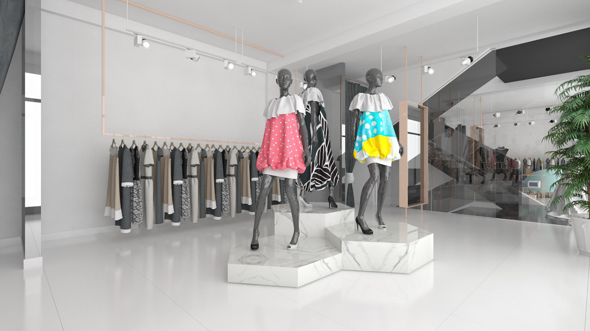 Entry 192923 in Fashion studio interior design by MladMa