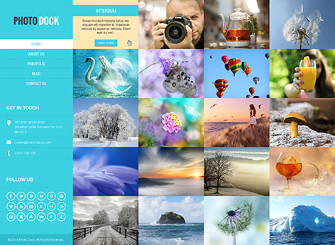 Entry 182618 in PhotoDock by SKT Themes