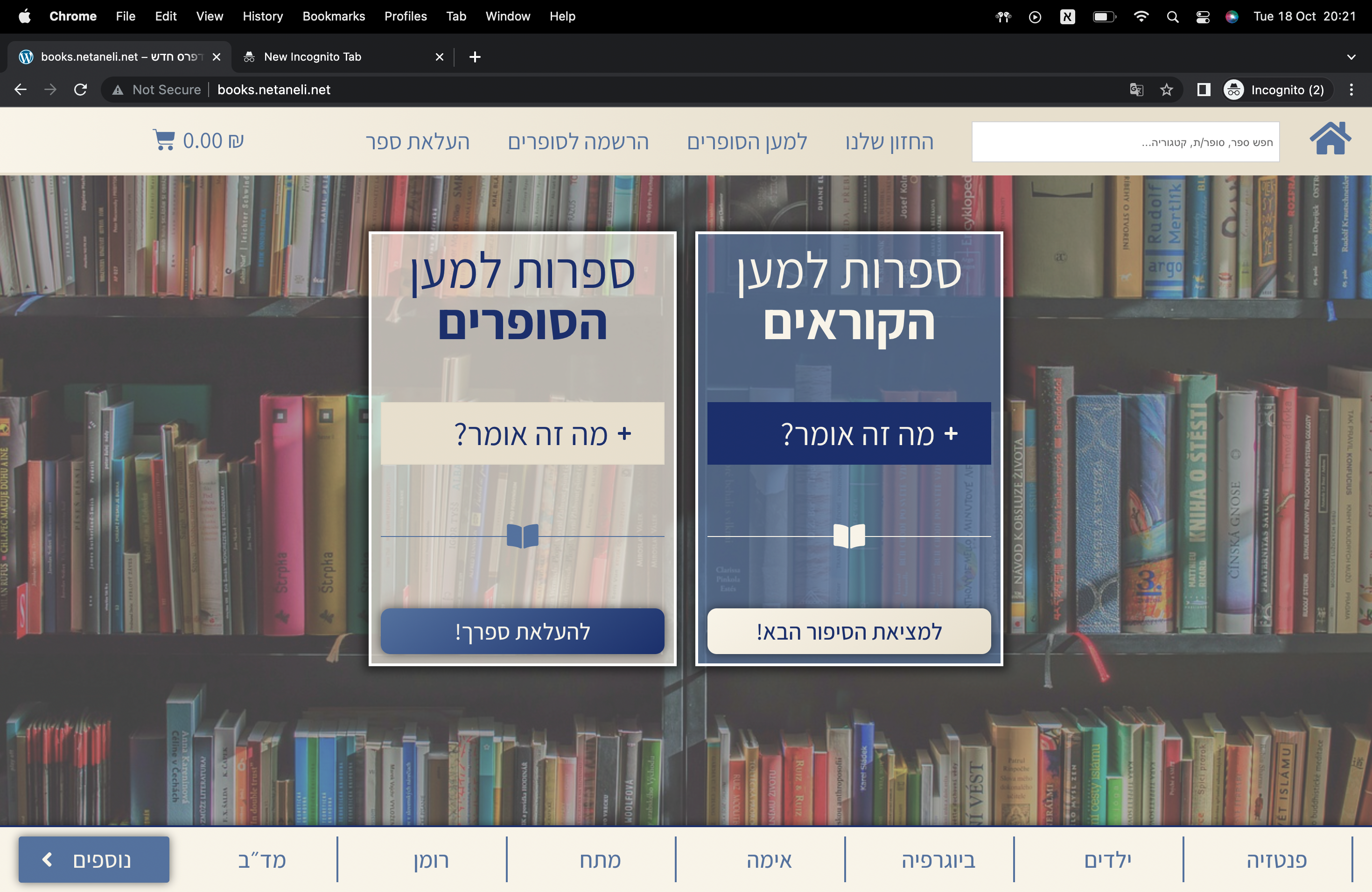 Entry 281042 in Portfolio by שחר נתנאלי - בנייה ועיצוב אתרים