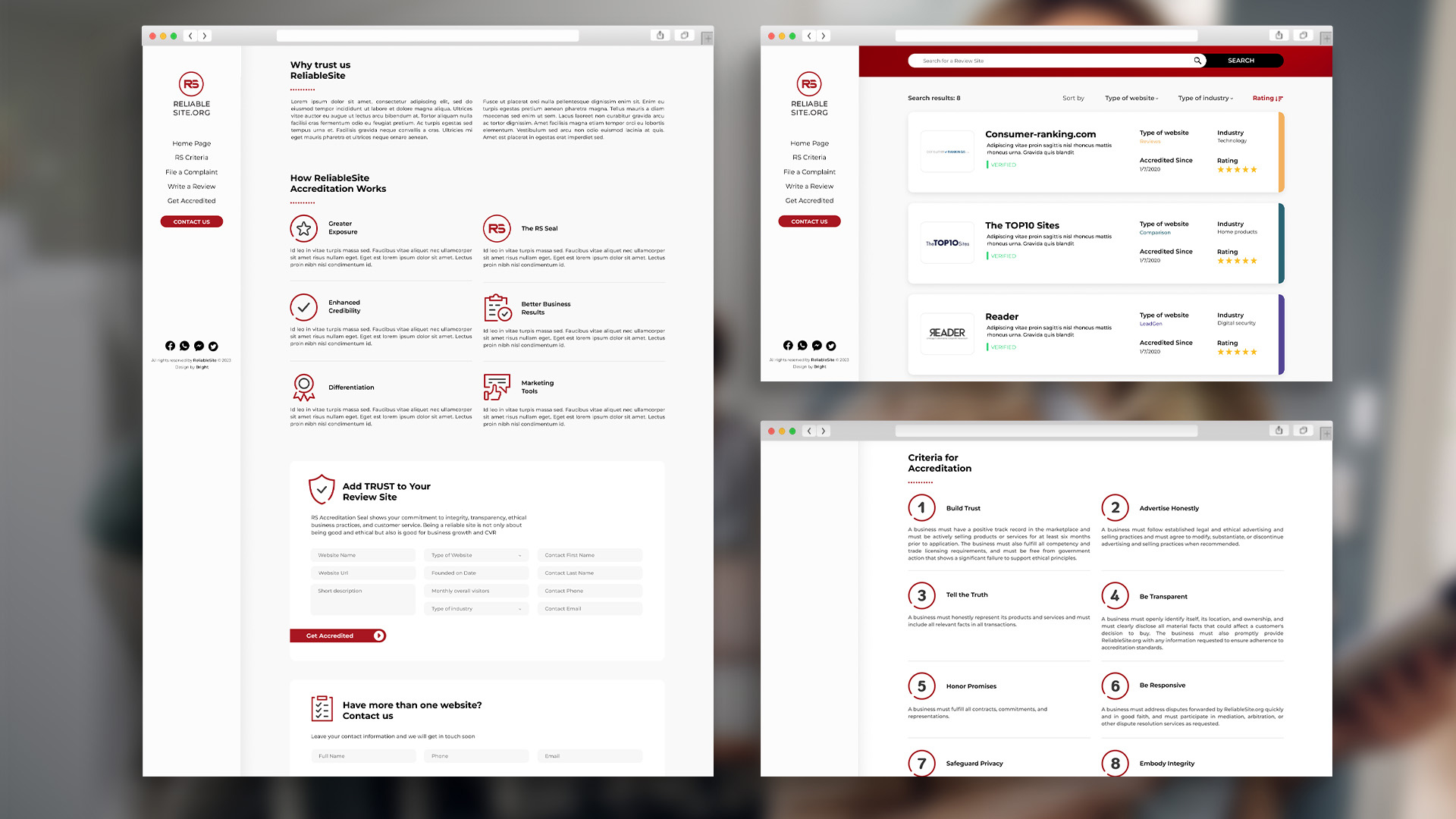 Entry 324221 in ReliableSite by Beck Design