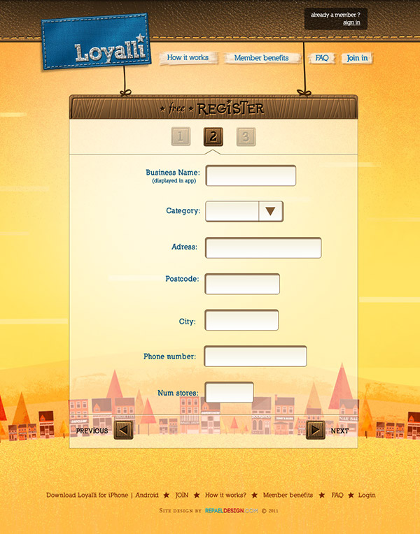 Entry 107696 in Loyalli Website by REP creative stuff
