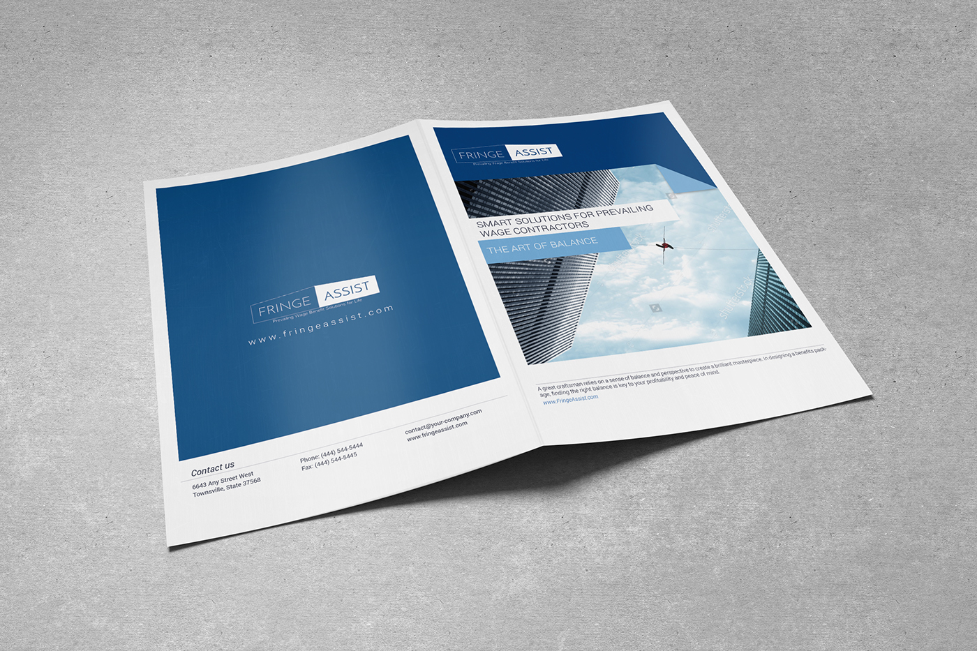 Entry 130444 in Brochure Mock-up Design by freelance studio