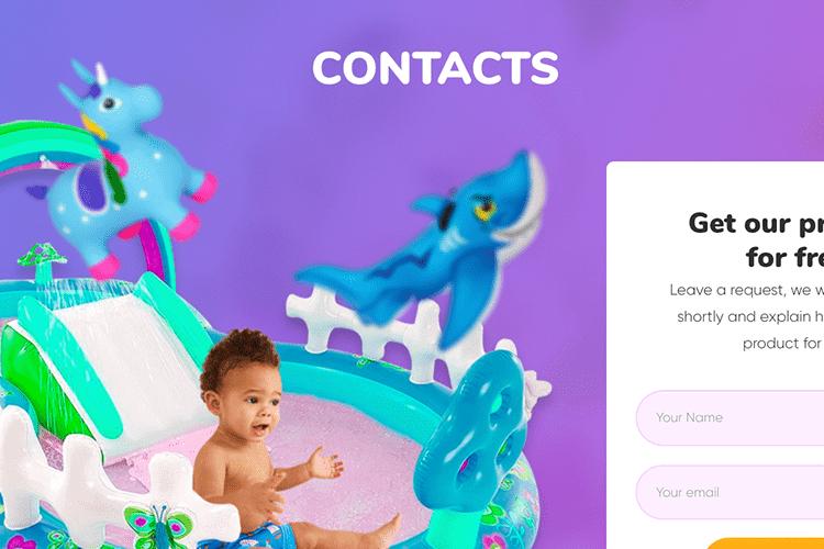 Design Animated Landing Page thumbnail