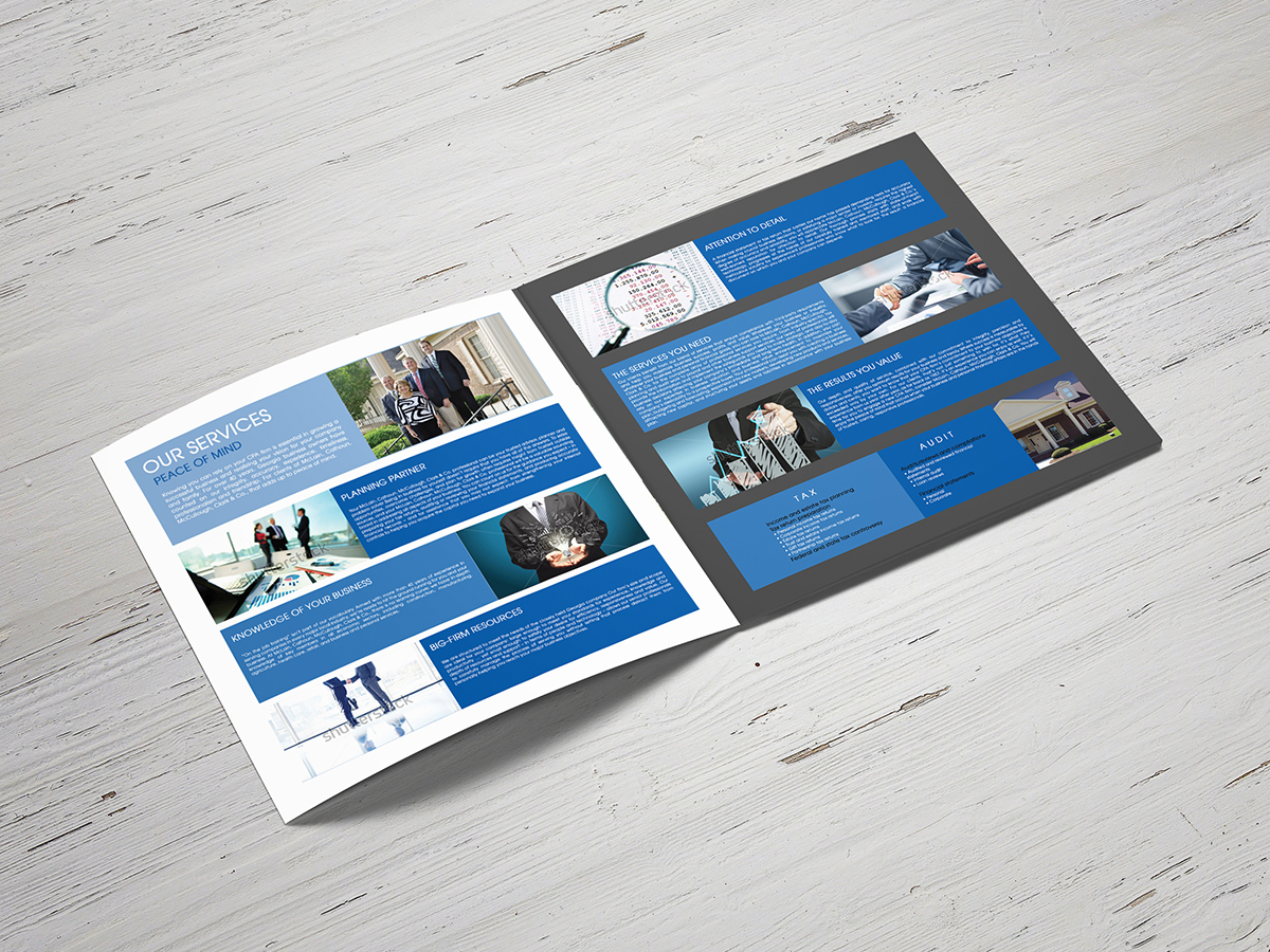 Entry 130521 in Brochure Design Mock-up by freelance studio