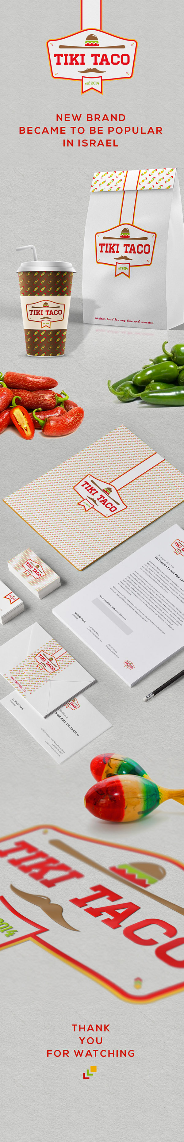 Entry 85301 in TIKI TACO | LOGO&BRAND IDENTITY by 28/8 Design