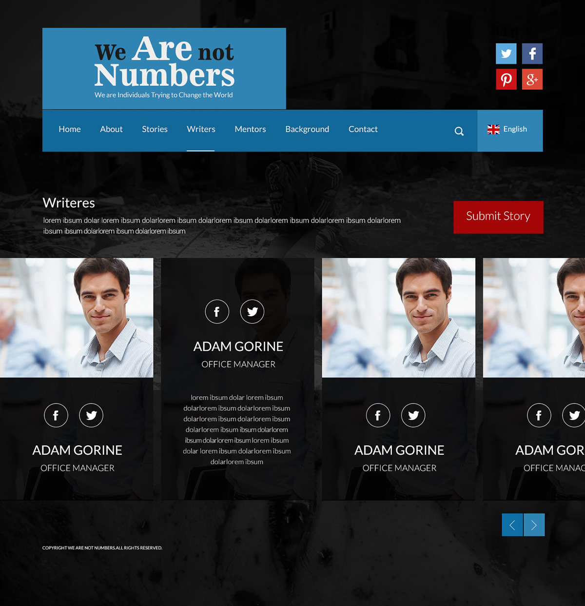 Entry 143383 in We Are Not Numbers Web. by Haweya company