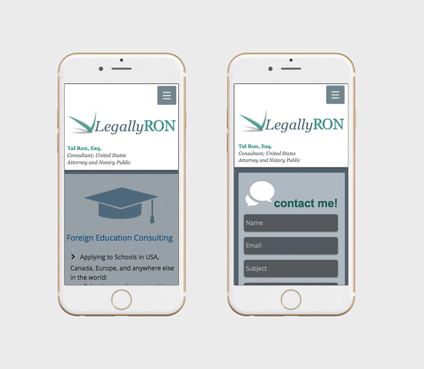 Entry 221473 in Legally RON by UI & Digital Graphic design