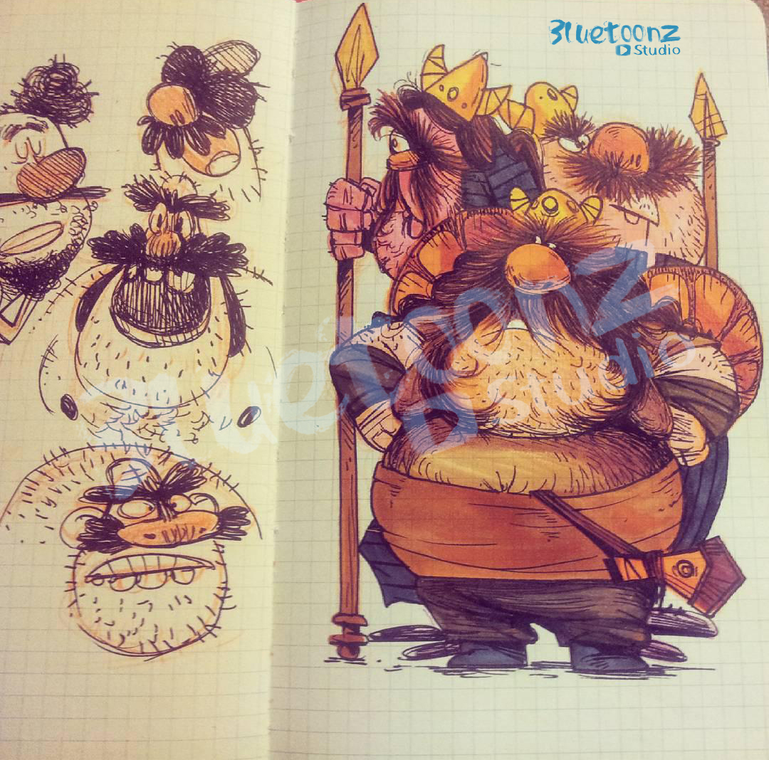 Entry 160473 in Character desing by Bluetoonz Studio