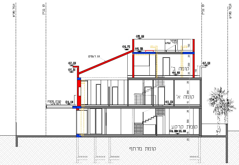 Entry 92272 in הגשות להיתר. AutoCAD by Ricci Concept