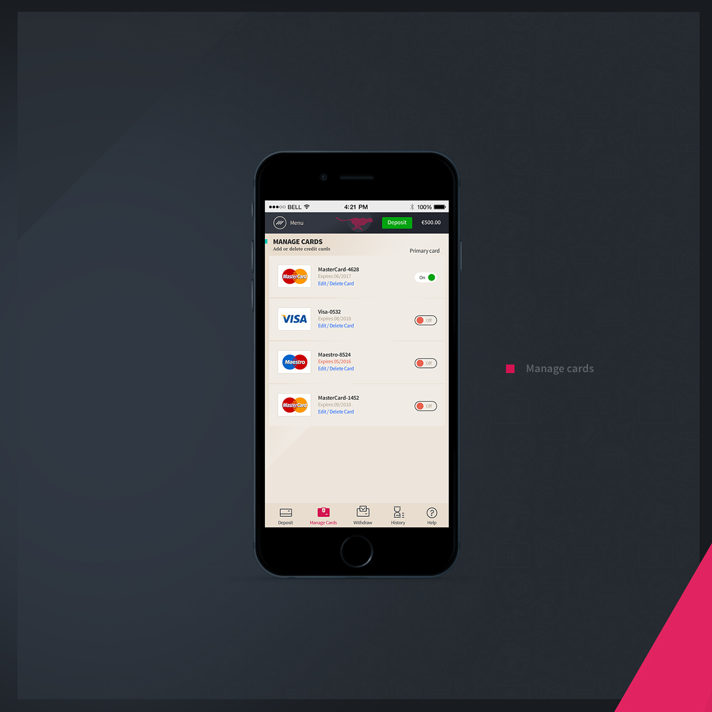 Entry 161570 in ReactCasino Mobile Project for Jetbull by Eduarth, Alexandru Schmidt