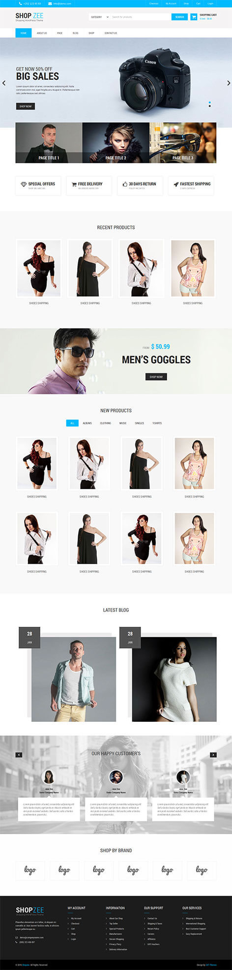Entry 182498 in eCommerce WordPress theme by SKT Themes