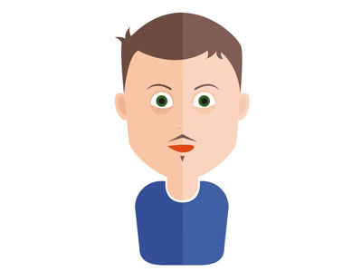 Entry 104793 in Self Portrait Flat Design by Elad tal soria