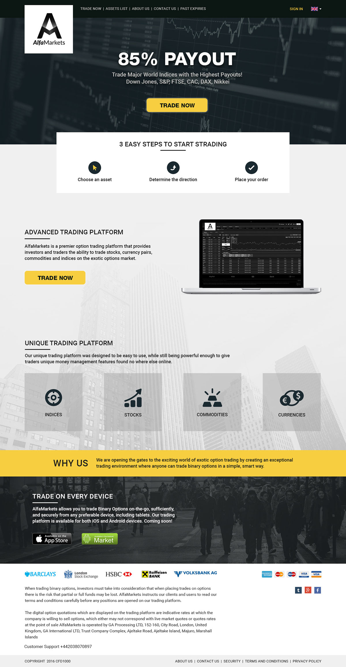 Entry 154847 in Binary Options Platform by Laraz
