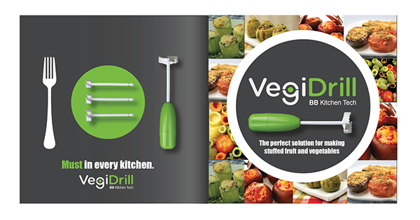 Entry 135890 in branding - vegidrill by nitzan slutzki graphic designer
