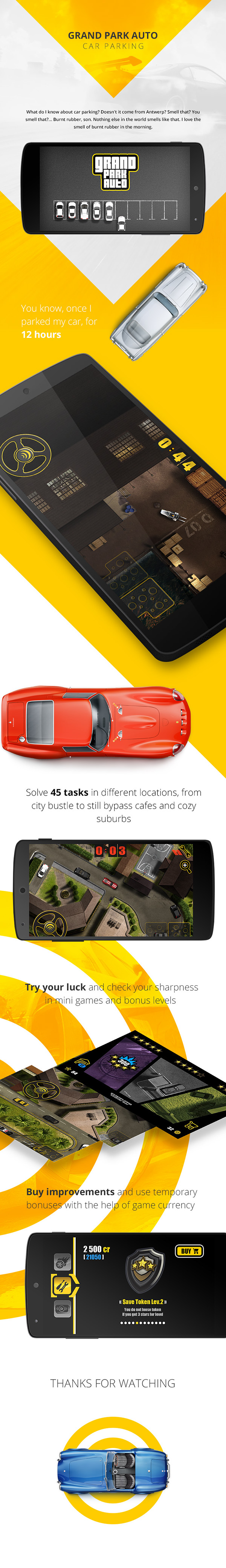 Entry 80778 in Grand park Auto - fancy car parking to kill your time by SteelKiwi Inc.