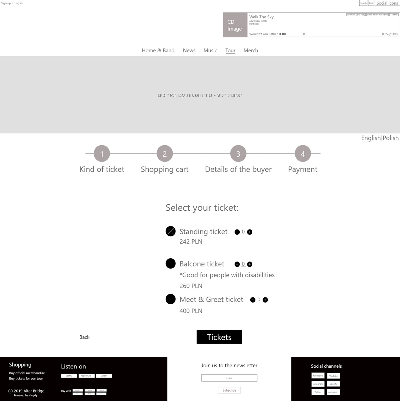 Entry 249764 in Ux & Ui project about e-commers website by Sarit Graphic Design
