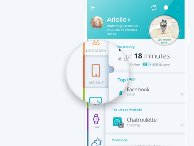 Entry 107585 in Parental Control App by REP creative stuff