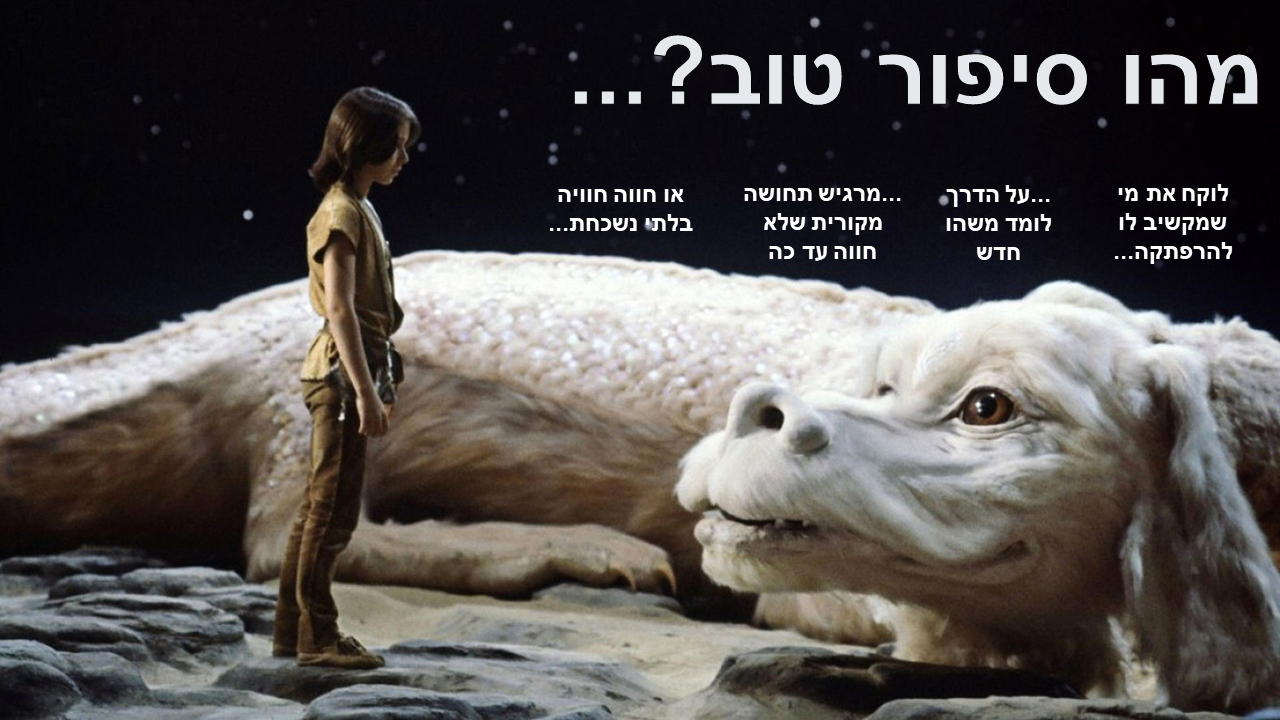 Entry 238048 in מצגת הדרכה: סיפור כמקפצה by סמארט-אפ: פיתוח תוכן לימוד מקוון
