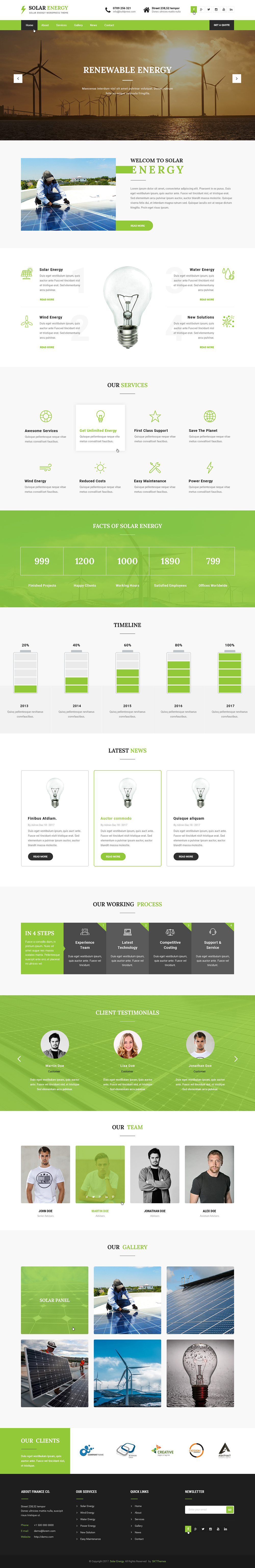Entry 182279 in Solar Energy WordPress theme by SKT Themes